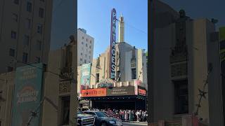 I got to see “Hamilton” at the Hollywood Pantages Theater shorts hamilton hollywood pantages [upl. by Odranoel]