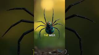 Peacock Spider The Tiny Spider with Incredible Dance Moves facts naturenuggets animals [upl. by Dygal]