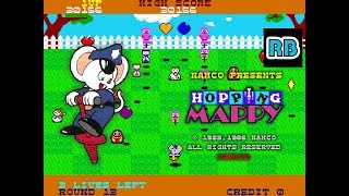 1986 60fps Hopping Mappy 70615pts ALL [upl. by Mick]