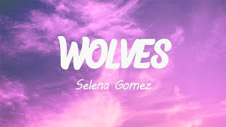 Selena Gomez  Wolves Lyrics [upl. by Fokos135]