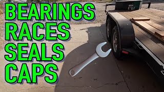 How to Replace Trailer Wheel Bearings  A Beginners Guide [upl. by Bernete835]