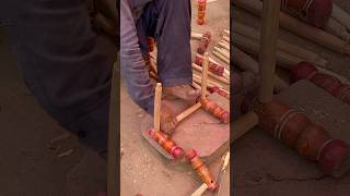 How to Make Wood Cot  Amazing Work shorts ytshorts woodworking [upl. by Zelazny]