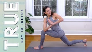 TRUE  Day 10  DETOX  Yoga With Adriene [upl. by Hemminger]