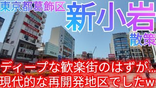 新小岩ってどんな街 ディープな歓楽街のはずが…現代的な再開発の進む駅前中心市街地を歩く！【東京都葛飾区】2024年 [upl. by Bible451]