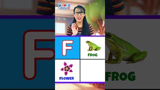 Learning The Letter F Vocabulary with Miss V [upl. by Kcirreg]