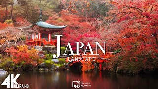 FLYING OVER JAPAN 4K UHD Amazing Beautiful Nature Scenery with Relaxing Music  4K VIDEO ULTRA HD [upl. by Nyral]