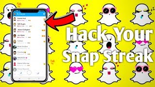 How To Change Your Snapchat Streak Number NOT CLICKBAIT Increase Your Snapchat Streaks Hack [upl. by Lenhart]