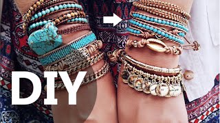 DIY  Wrap Bracelet [upl. by Winser]