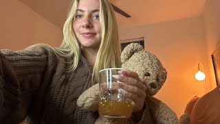 ASMR Cozy Sleepover 🧸  personal attention [upl. by Ambrogino]