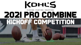 Kickoff Competition  2021 Pro Combine [upl. by Aleetha85]