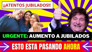 🛑JUBILACIONES🛑NUEVOS 💲Aumentos💲CONVOCAN Sesiones Especiales URGNETE para Tratar el TEMA [upl. by Marl974]