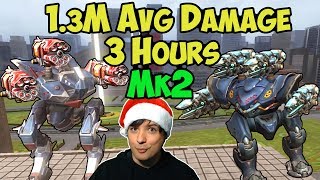 War Robots INSANE 13 Mill Average Damage 3 Hour Mk2 Live Gameplay  WR [upl. by Ellenij]