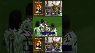 PES 2018  Goal A Musa O Ighalo  Nigeria vs Tunisia  AFCON  PS3 patch2021 [upl. by Etnoel]