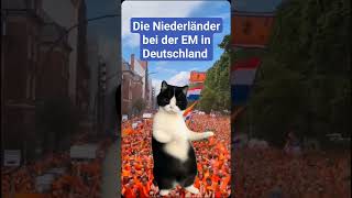 EM in Deutschland 2024 die Niederländer beim feiern shorts viral trending funny [upl. by Liz]