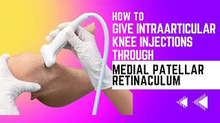 📚Mastering UltrasoundGuided Intraarticular Knee Injection Through Medial Patellar Retinaculum [upl. by Mylo714]