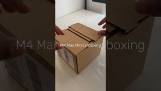 The New M4 Mac Mini 🤏 macmini m4 unboxing techtok australia bigmannytech fyp tech apple [upl. by Yelsnia47]