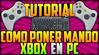 Instalar Controlador  Configurar y Jugar  Calibrar  mando de Xbox 360 para pc [upl. by Naillimixam]