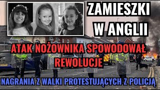 Zamieszki w Anglii  początek rewolucji Czy fala zamieszek odbije się na Polsce [upl. by Lundin614]