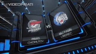 4 semifinále Generali playoff TELH Piráti Chomutov  Bílí Tygři Liberec 53 sestřih [upl. by Hyatt]