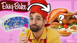 I Baked an Entire THANKSGIVING DINNER in an EASYBAKE Oven [upl. by Connelley]