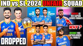 VIRATROHIT are Back😍 SKY Captain😱 HARDIK ko Dhoka  IND vs SL Squad 2024 Analysis [upl. by Etac859]