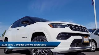 2023 Jeep Compass Limited Sport Utility Sacramento Roseville Elk Grove Folsom Stockton [upl. by Eltsyrhc]