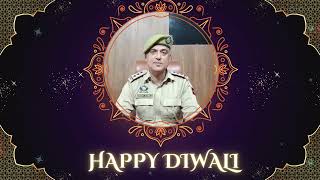 SHO Pacca Danga Rakesh Singh Jamwal extends warm Diwali greetings to the people of Jammu [upl. by Nojad]