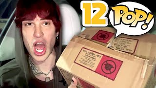 Unboxing 12 Funko Pop Mystery Boxes Full Stream [upl. by Khoury335]