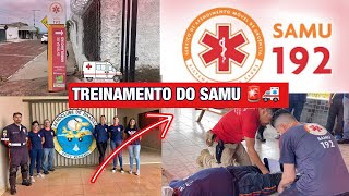 TREINAMENTO DO SAMU  APH  CONTROLE DE HEMORRAGIAS  VIAS AÉREAS 🚨🚑 [upl. by Lesley]