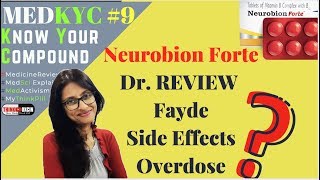 Neurobion Forte tablet  Dr Rupal Reviews  Uses Side effects  Vitamin B Complex MedKYC 9 [upl. by Suivatnod]