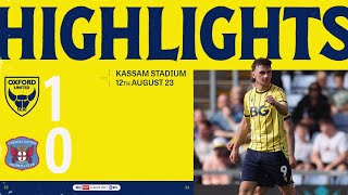 Oxford United v Carlisle United highlights [upl. by Enale]