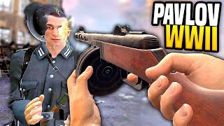 HUGE WW2 Update Is AMAZING  Pavlov VR Funny Moments [upl. by Gaile]