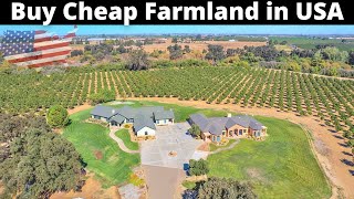 15 Cheapest States to Buy Farmland in America [upl. by Liborio]