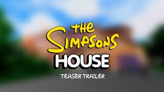 The Simpsons House  Play now on ROBLOX [upl. by Glenda]