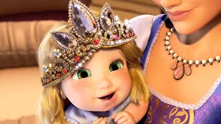 Tangled  Rapunzel Flynn Rider  Kingdom Dance  Official Disney Movie Clip 3D [upl. by Philipa]