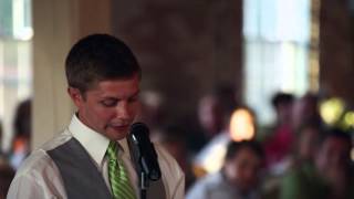 THE BEST Best Man Speech Ever Hilarious ending [upl. by Adolpho]