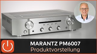 PRODUKTVORSTELLUNG Vollverstärker Marantz PM6007  THOMAS ELECTRONIC ONLINE SHOP [upl. by Shirah]