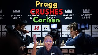 Praggnanandhaa stuns Magnus Carlsen  First win in Classical Chess  Norway Chess 2024 [upl. by Hervey]