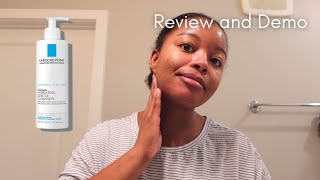 La RochePosay Hydrating Gentle Cleanser Review and Demo on Oily and AcneProne Skin larocheposay [upl. by Bannerman]