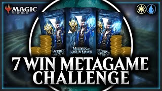 70 UW Aggro Doesnt Disappoint Standard Metagame Challenge 30 packs [upl. by Bravar686]