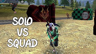 SOLO VS SQUAD  22 KILLS  THEY RUSHED ME TOO FAST😱 [upl. by Suoiluj]