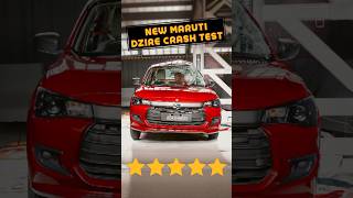 New Maruti Suzuki Dzire crash test 😱 shorts newdzire [upl. by Onimixam]