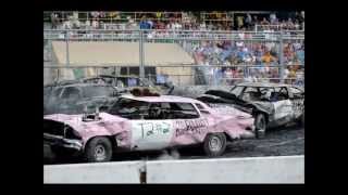 Delaware State Fair  Demolition Derby [upl. by Yllus]