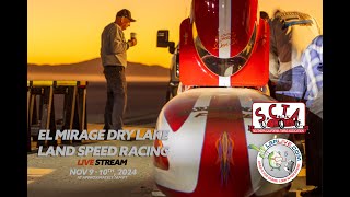 SCTA El Mirage Dry Lake Racing Nov 2024 Day 1 [upl. by Ahsemrak]