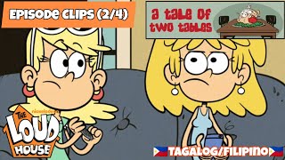 The Loud House  A Tale of Two Tables 24 Tagalog dub [upl. by Ttehc352]