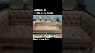 Sofa work complete enter 10 television sofa home interiordesign homedecor viralshorts [upl. by Jd]