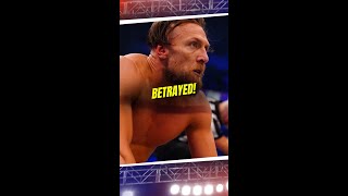 JON MOXLEY amp BCC BETRAY BRYAN DANIELSON AEW AEWALLOUT BRYANDANIELSON JONMOXLEY shorts [upl. by Alekin]