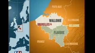 Quand TF1 confond Flandre et Wallonie [upl. by Nyleek]