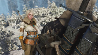 The Witcher 3 Wild Hunt  Ending Ciri Empress Ending [upl. by Eikciv]