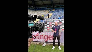 Arminia Bielefeld  VfL Osnabrück 31 Ulrich Zwetz Interview Mitch Kniat [upl. by Ayojal]